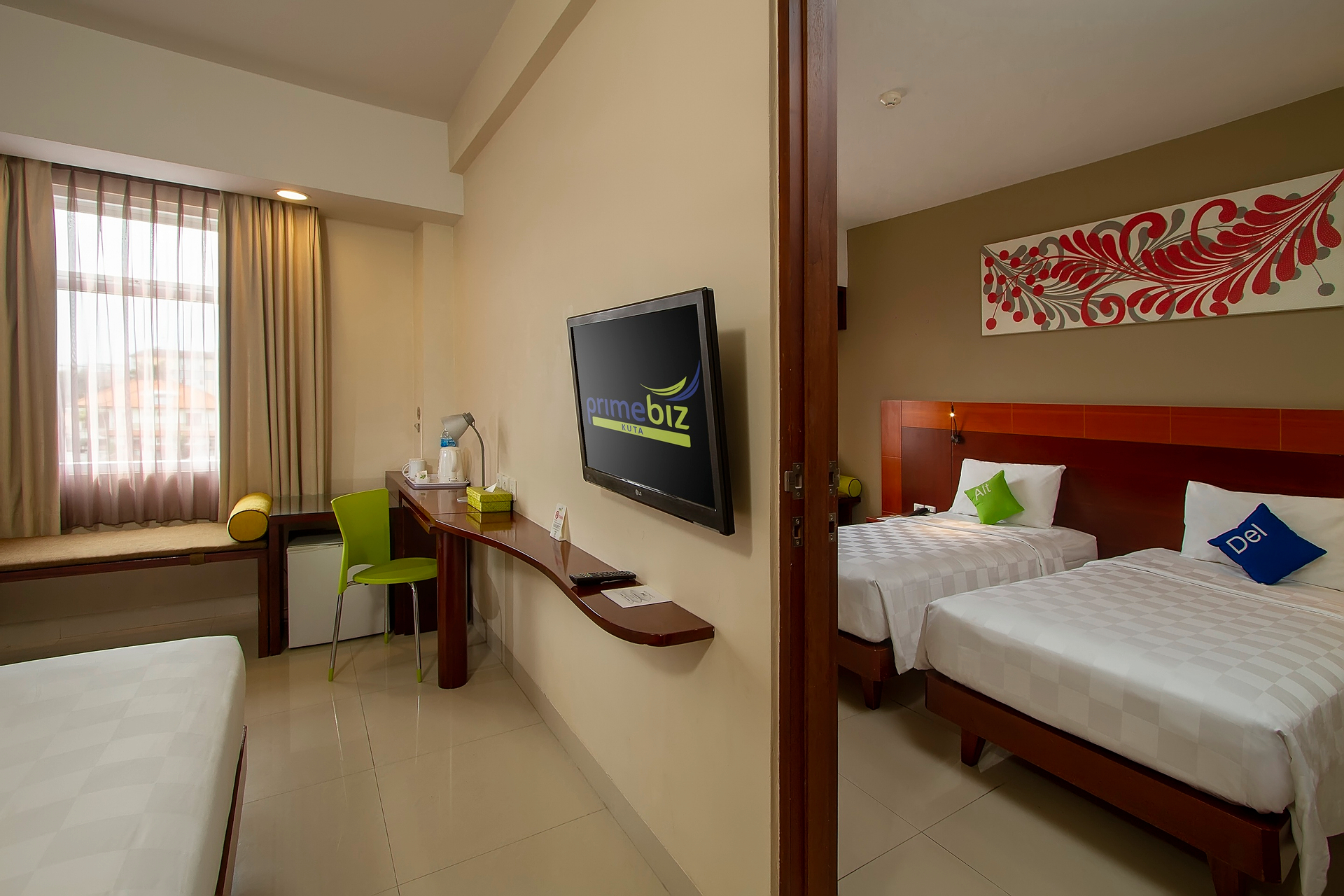 Kamar Keluarga Standar Single atau Ranjang Lain