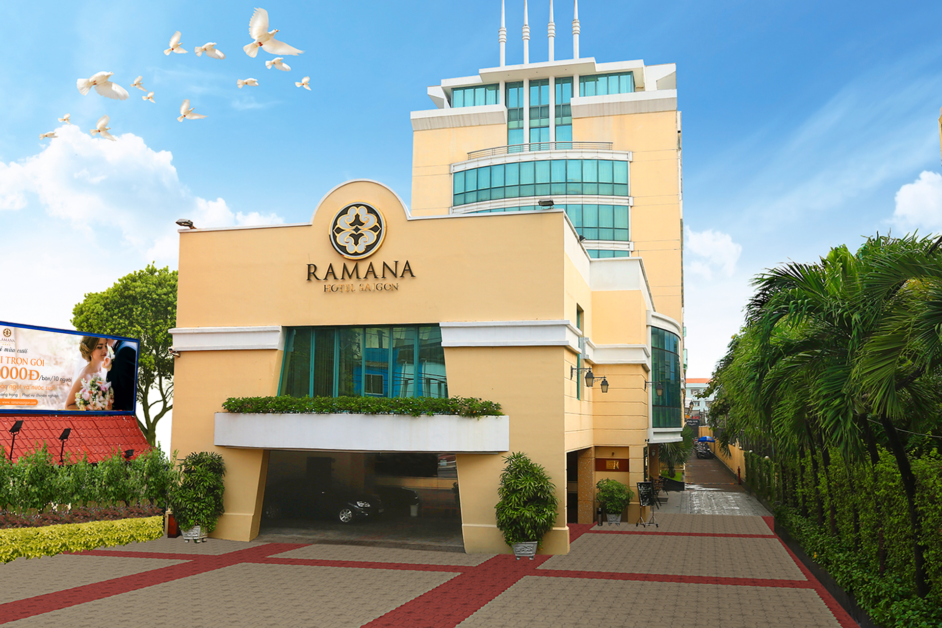 Exterior & Views, Ramana Hotel Saigon, Quận 3
