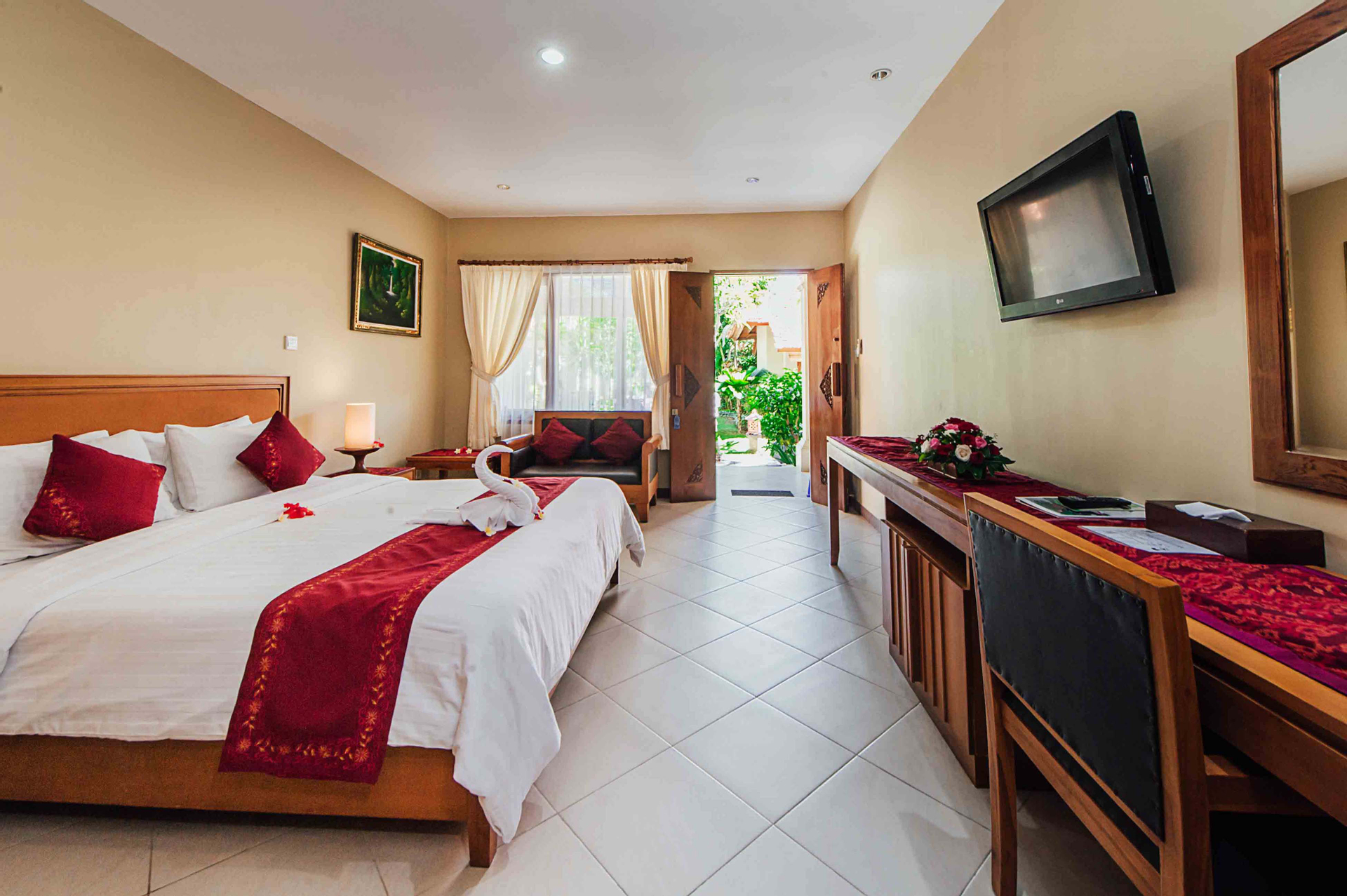Bedroom 4, Kuta Puri Bungalows, Villas and Resort, Badung