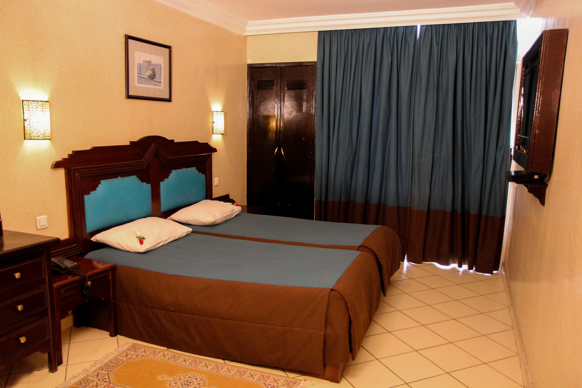 Bedroom 4, New Farah Hotel, Agadir-Ida ou Tanane