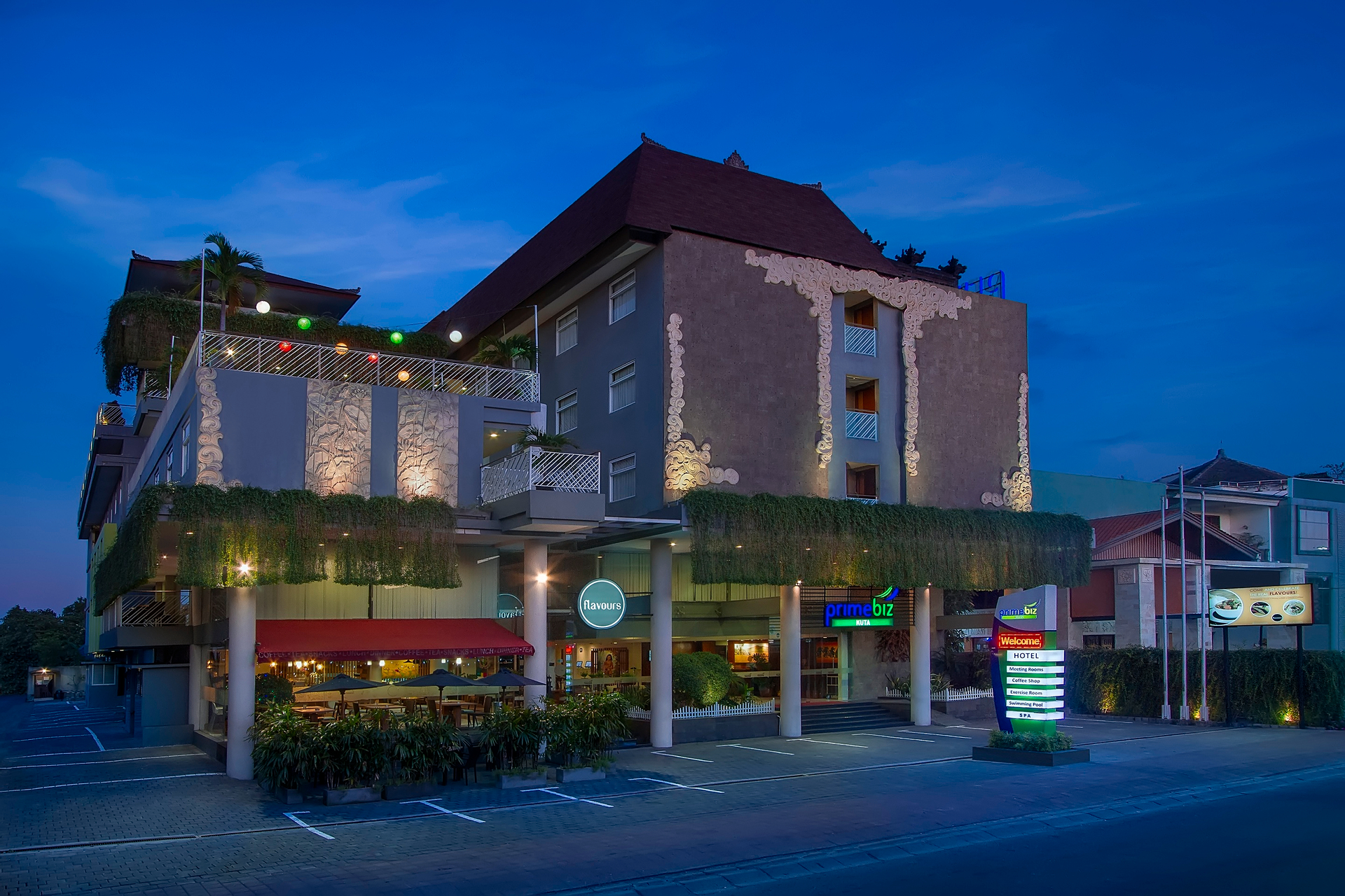 Exterior & Views 3, PrimeBiz Hotel Kuta, Badung