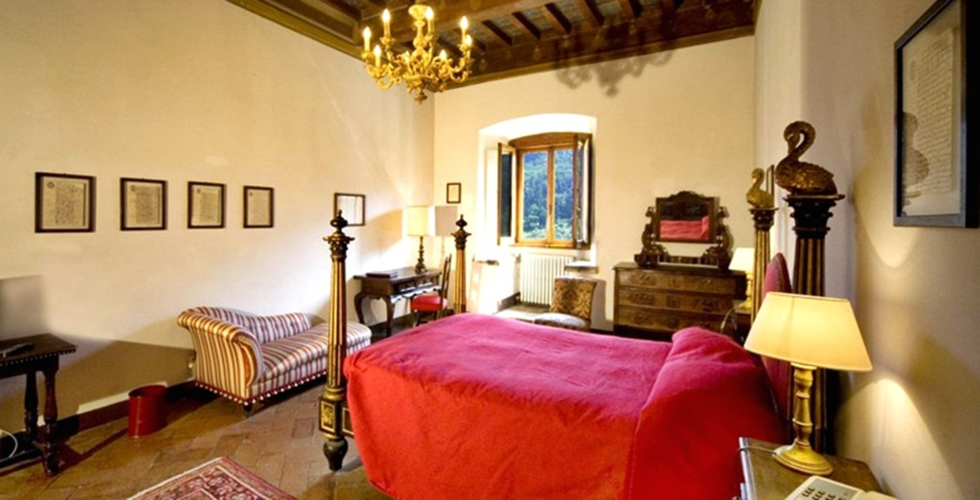 Bedroom 3, Villa Pitiana, Florence