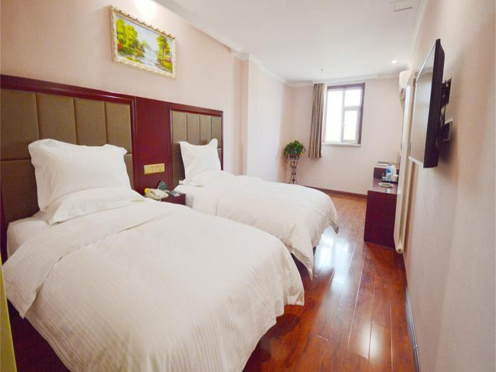 Bedroom 1, GreenTree Inn Jixi  GuangMing Palace Business, Xuancheng