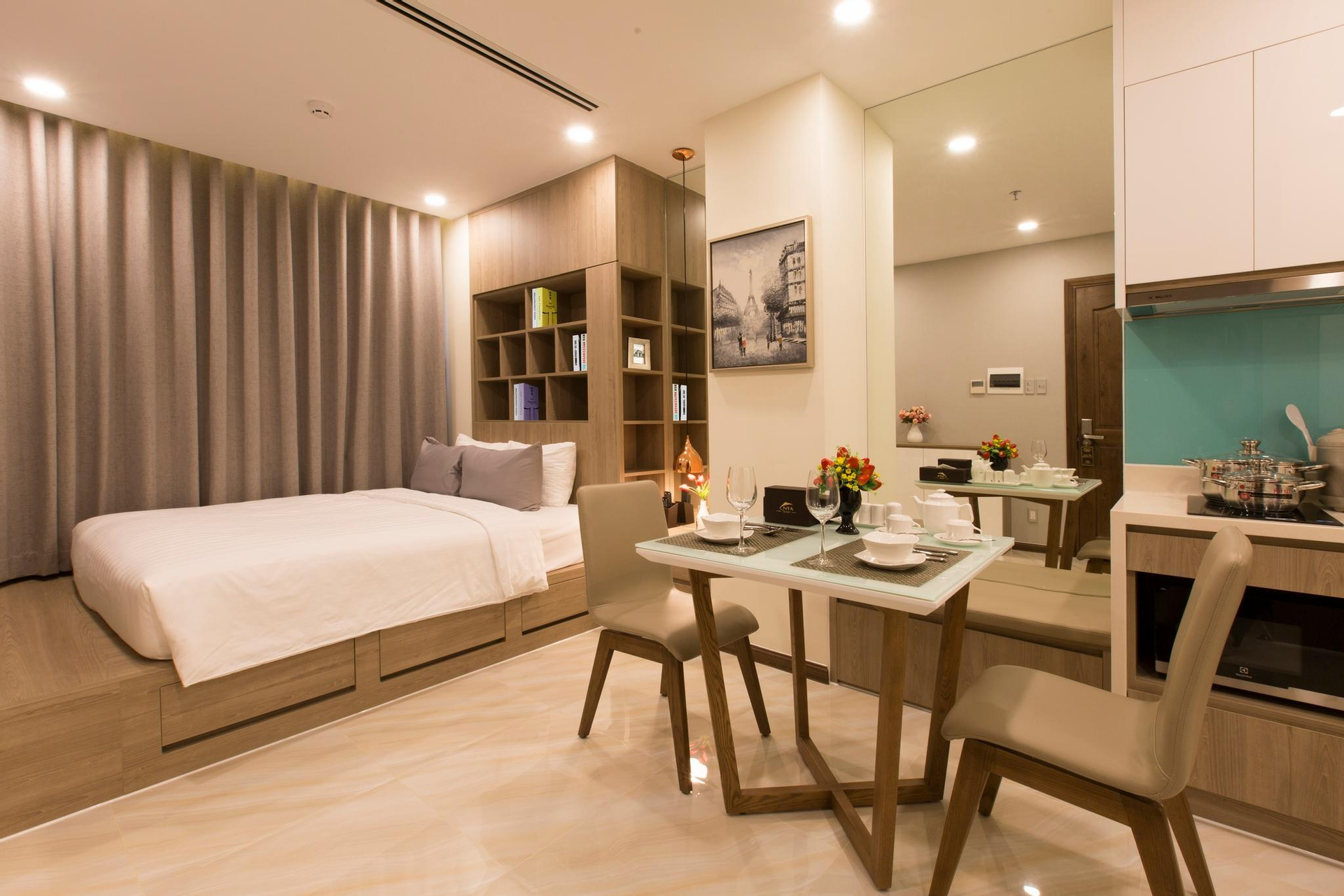 Bedroom 1, NTA Serviced Apartments, Quận 1