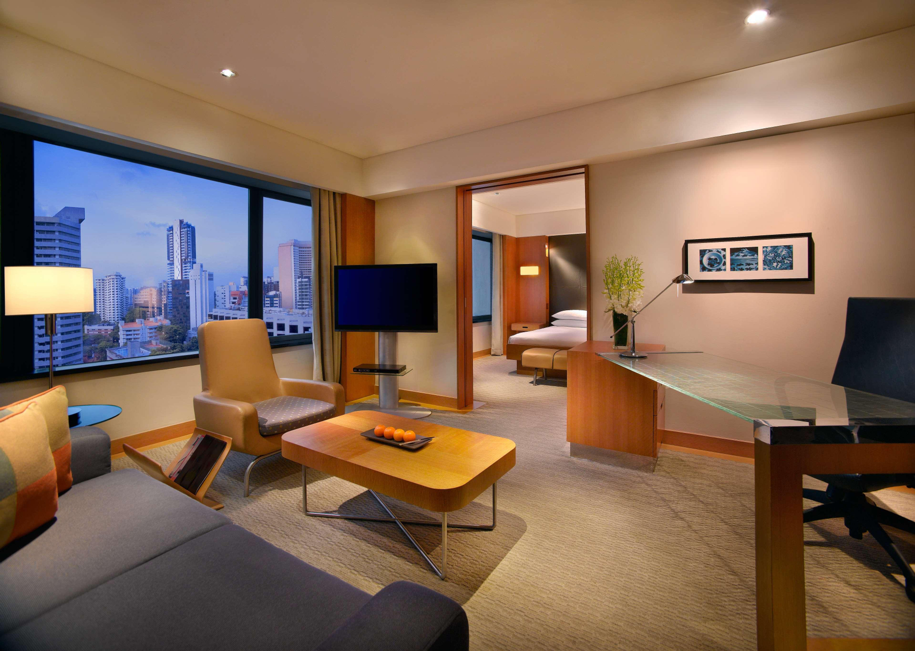 Bedroom 2, Grand Hyatt Singapore, Singapura