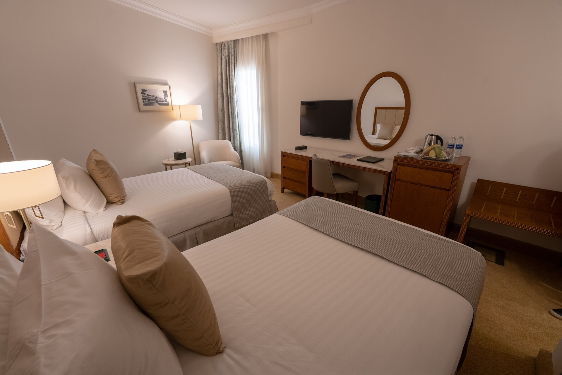 Kamar Superior Double atau Ranjang Lain - Pemandangan Kota