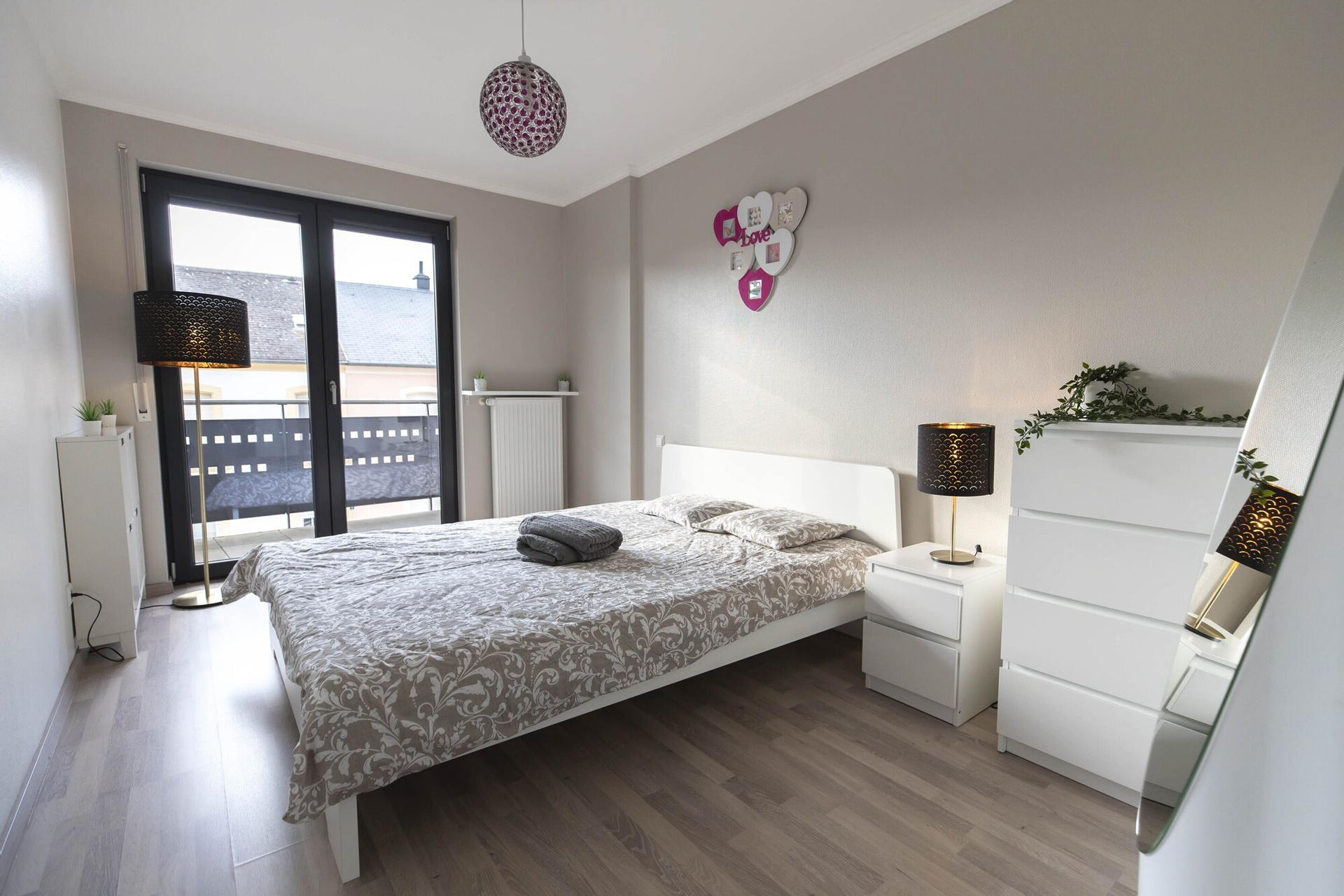Bedroom 4, Modern Spacious 2BR Apartment, Esch-sur-Alzette
