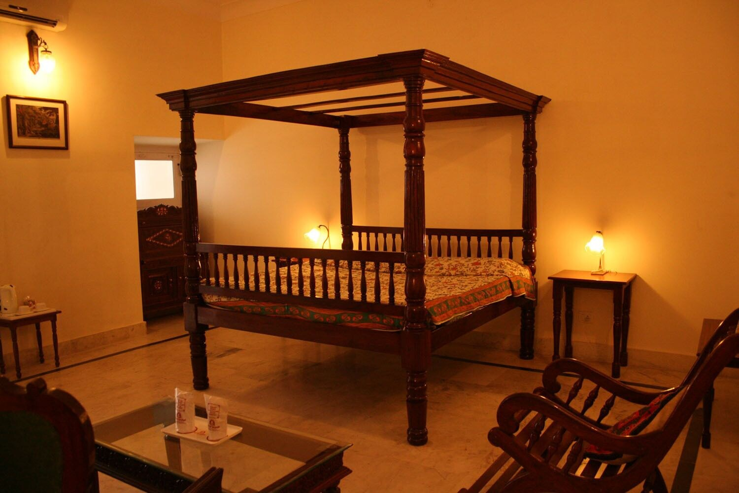 Bedroom 2, Aamod Mudfort Kuchesar, Bulandshahr