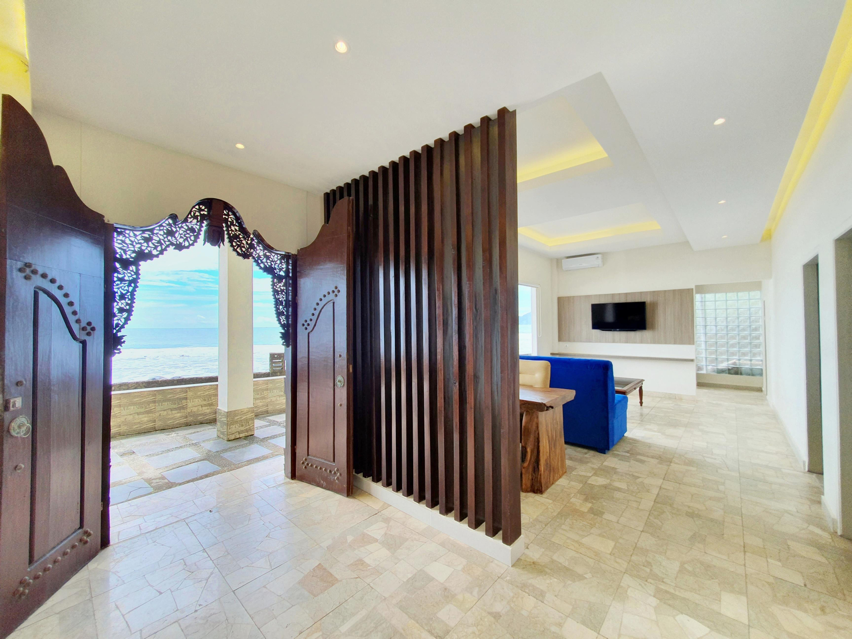 Kamar Keluarga Double - Pemandangan Samudera