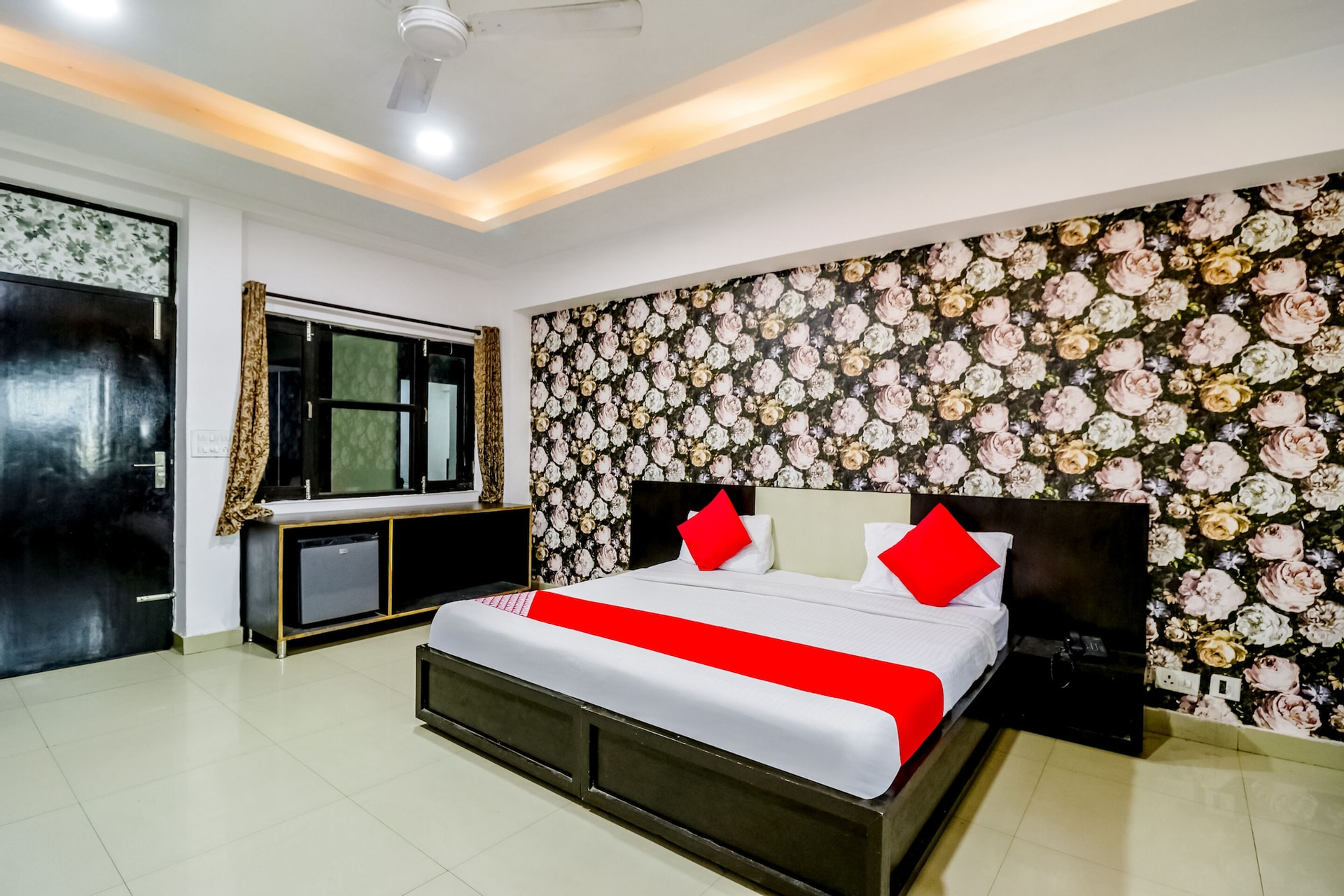 Bedroom, OYO 12230 Rockwood Inn, Faridabad