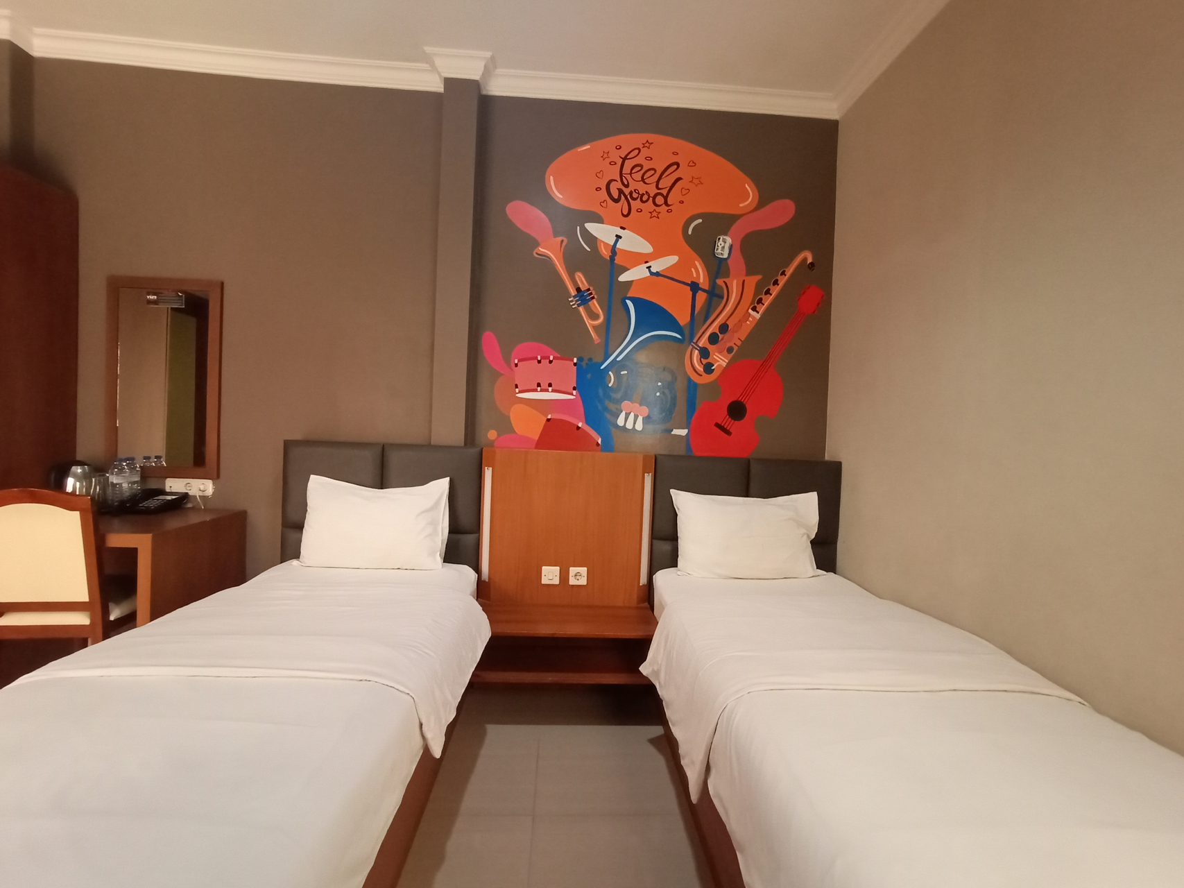 Bedroom 2, Votel Viure Hotel Jogja, Yogyakarta