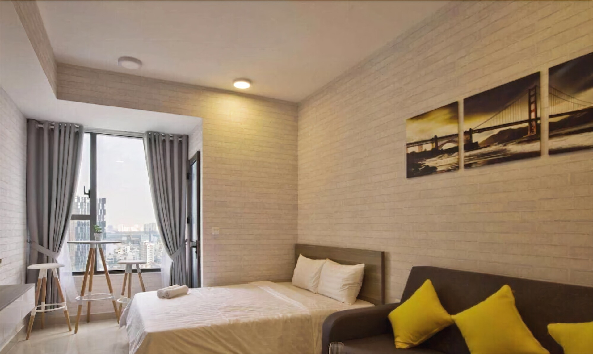 Bedroom 1, The Rivergate, the heart of the city, Quận 4