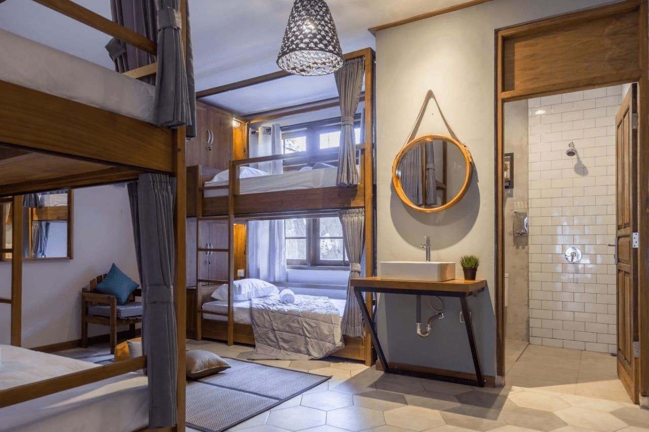 Kamar dengan Ranjang Tempat tidur Susun