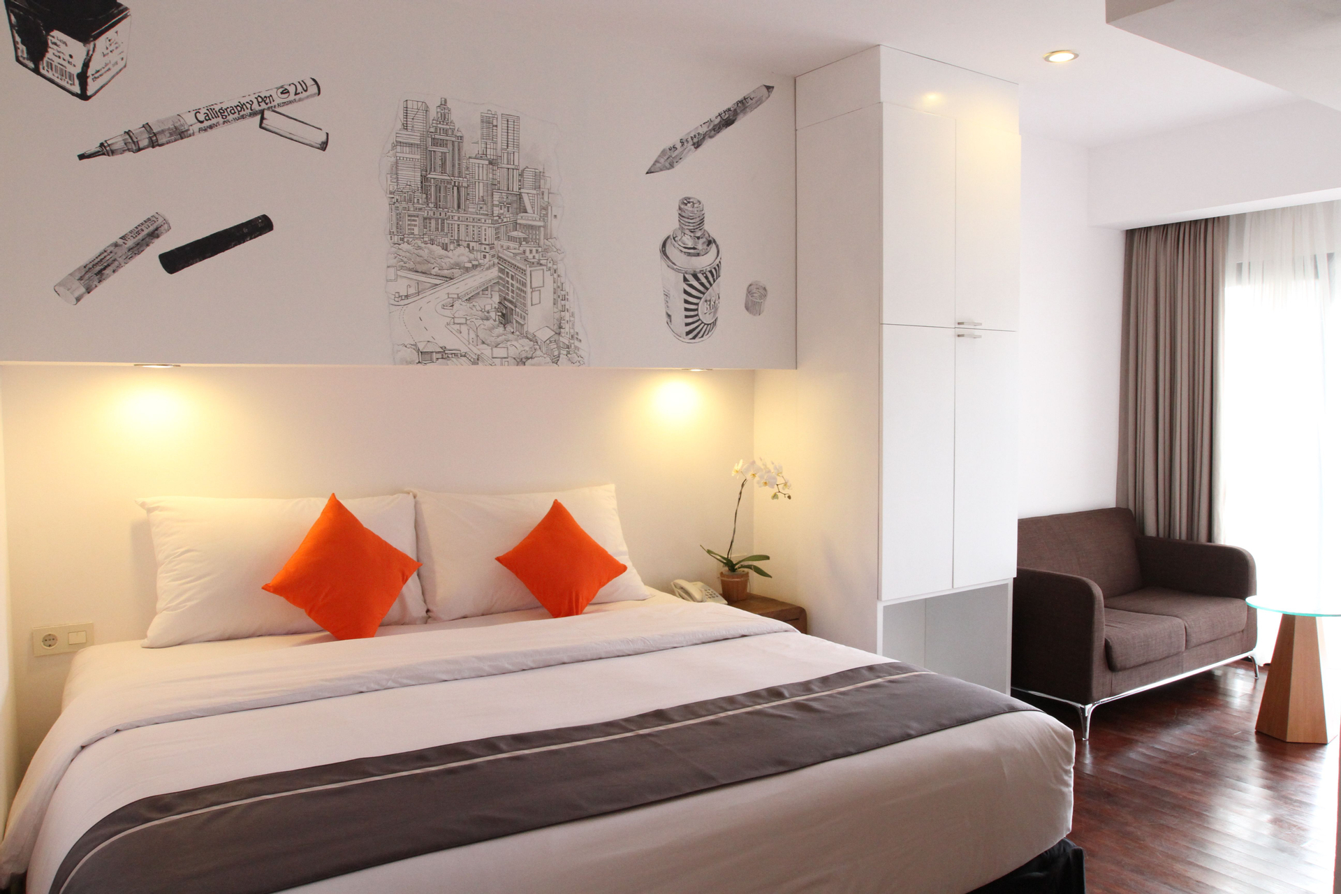 Bedroom 5, The Silk Dago By Kazeem, Bandung