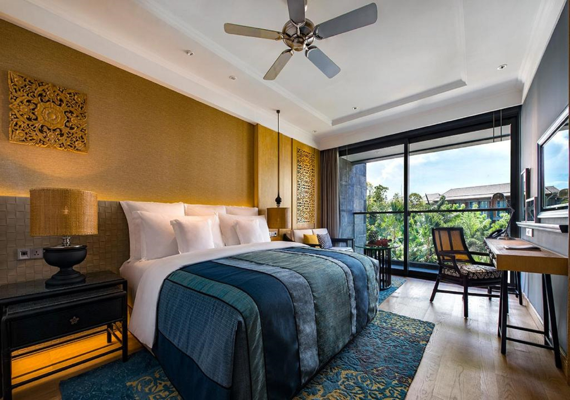 Kamar Standard Single atau Ranjang Lain - Pemandangan Taman
