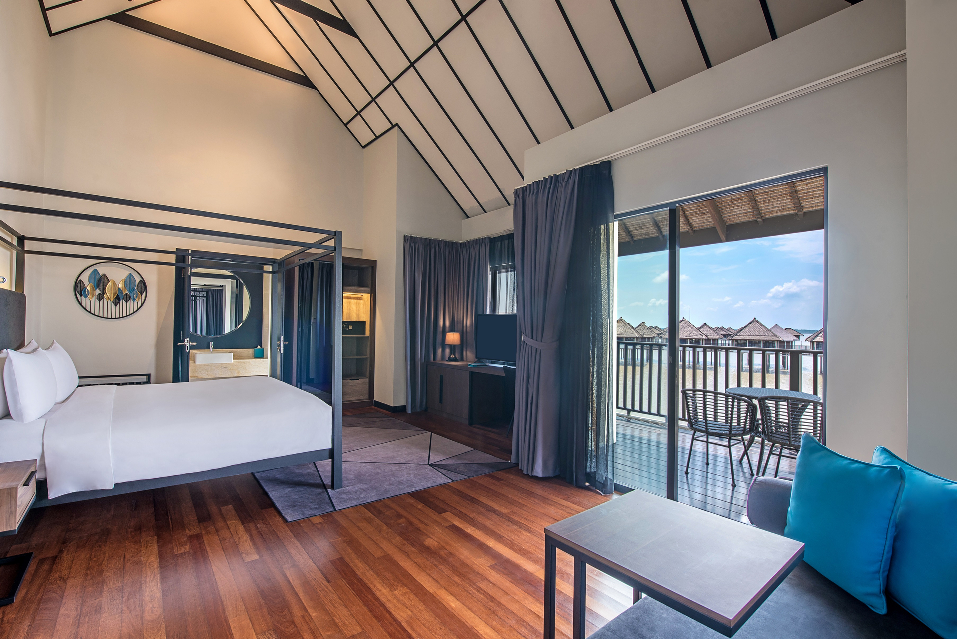 Kamar Superior Double atau Ranjang Lain - Pemandangan Samudera