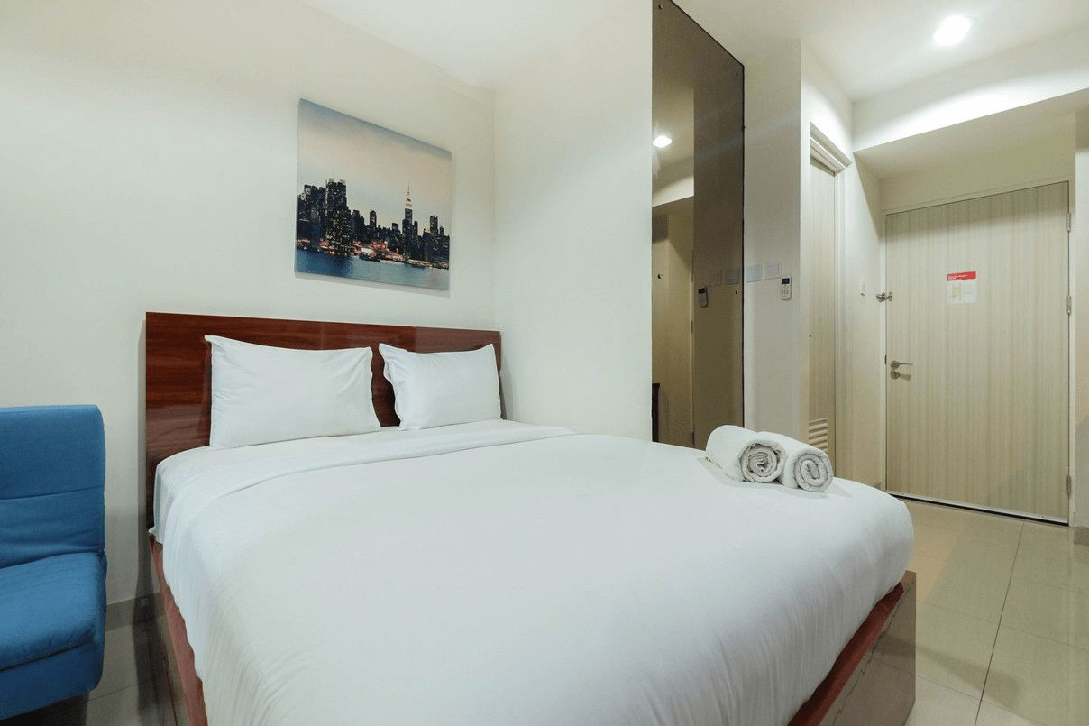 Best Location Studio Apartment @ Grand Kamala Lagoon By Travelio, Bekasi