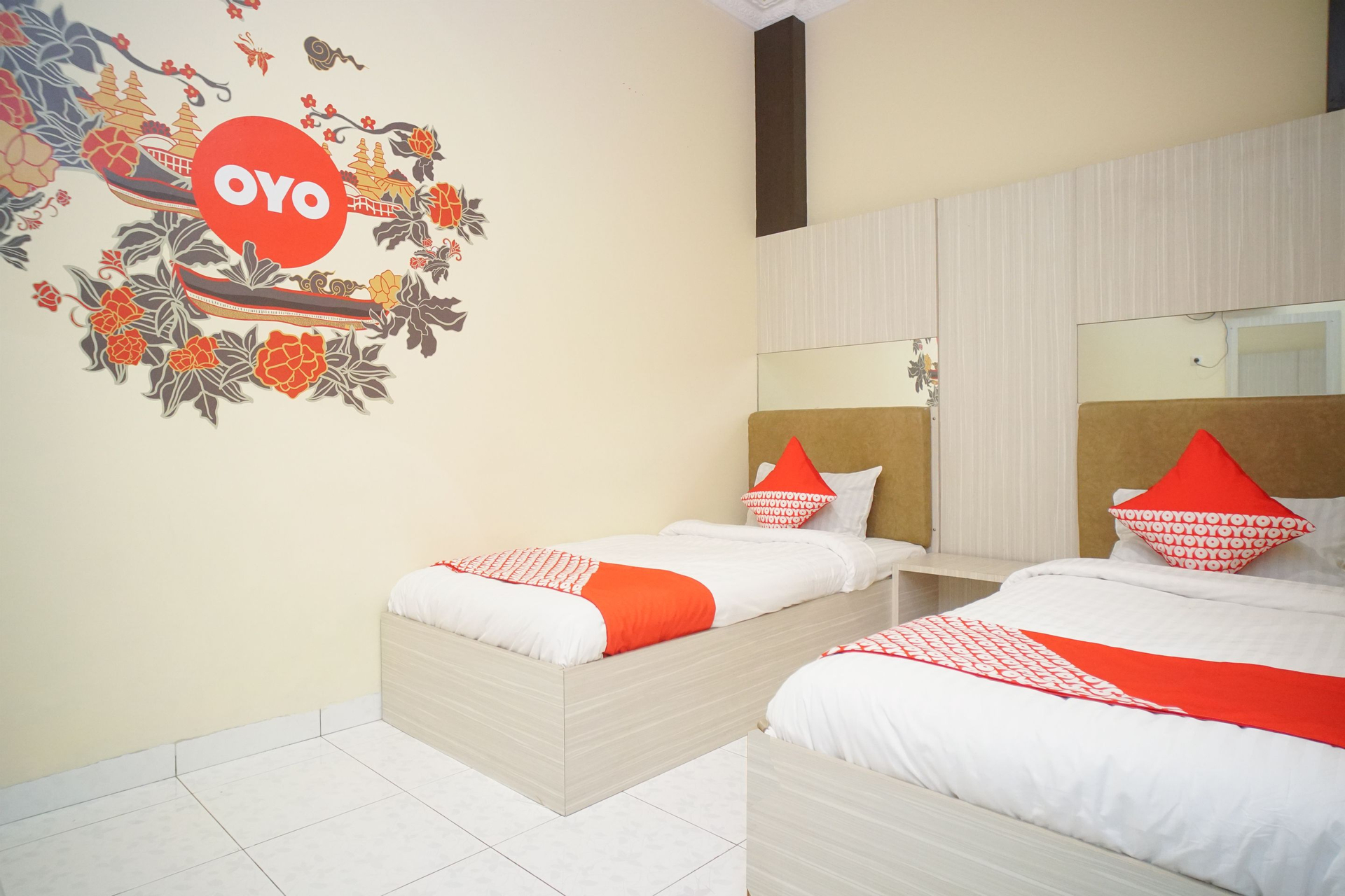 Bedroom 1, OYO 182 Nugraha Residence (tutup sementara), Palembang