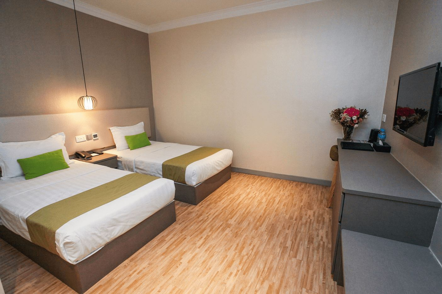Bedroom 2, Champion Hotel, Singapura