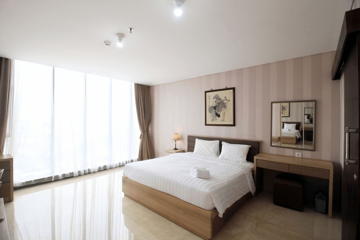 1BR Suite L'avenue Apartment Pancoran By Travelio, Jakarta Selatan