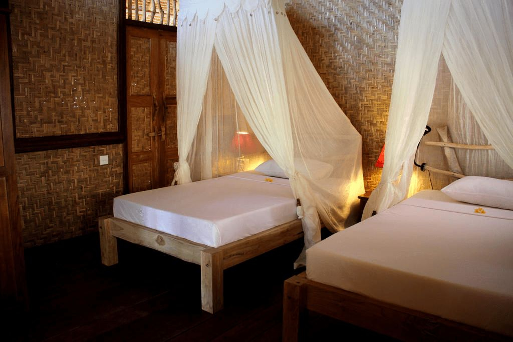 Bedroom 3, The Calmtree Bungalows, Badung