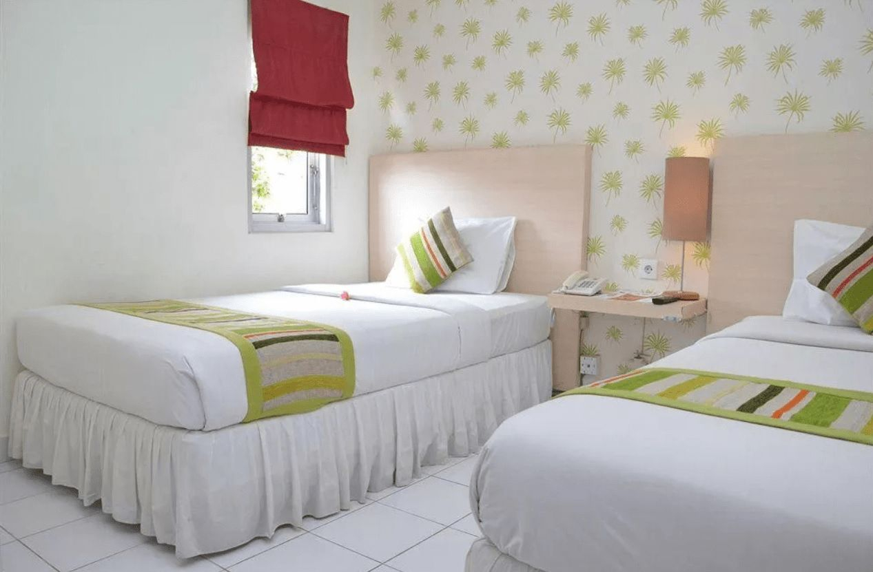 Bedroom, Santosa City Hotel, Denpasar