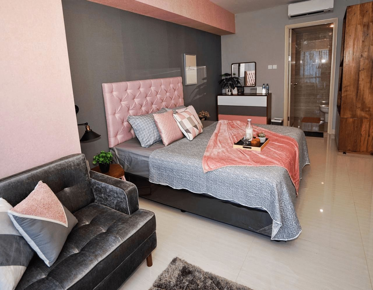 Bedroom 2, The Cendana La Riz Mansion, Surabaya