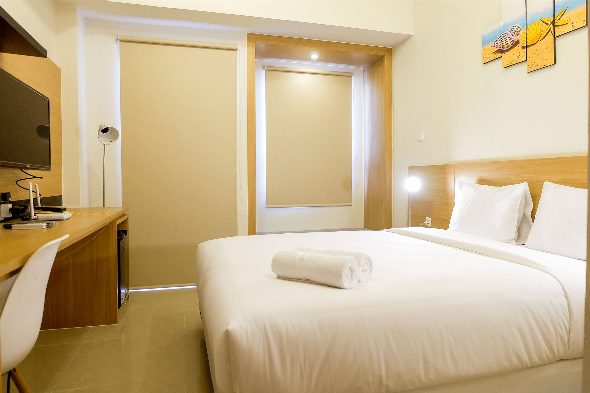 Bedroom 4, Elegant Studio Mustika Golf Residence Apartment By Travelio, Cikarang