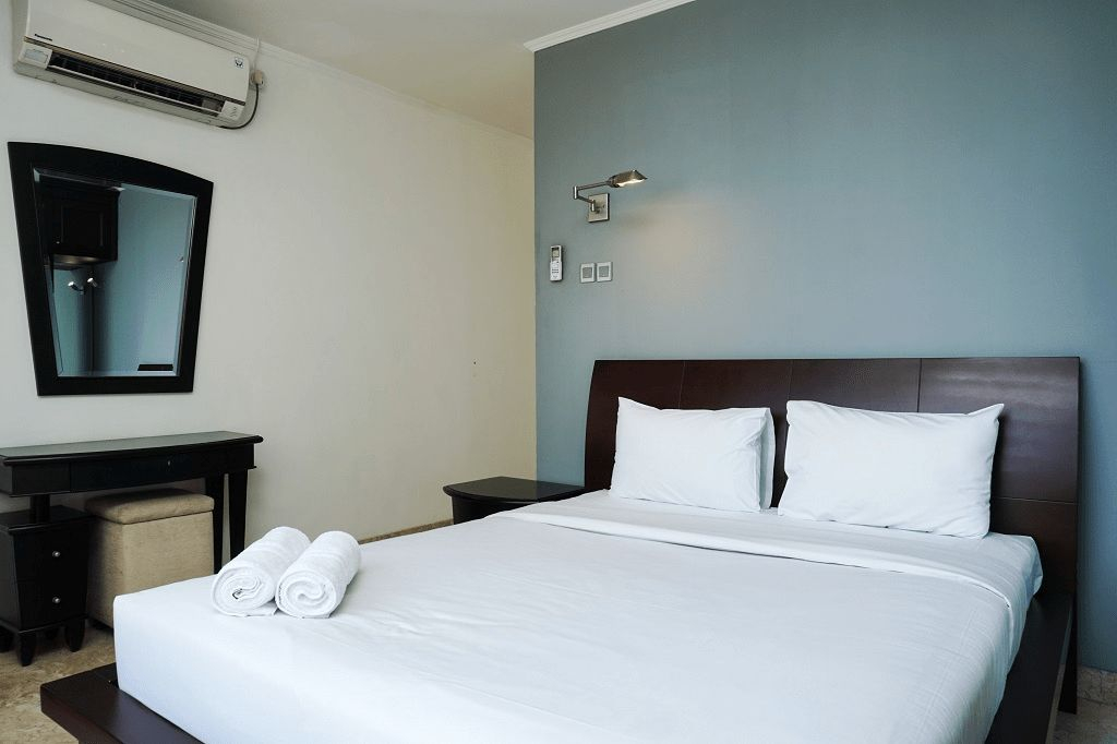Bedroom 1, Best Location 2BR at Beverly Tower Apartment TB. Simatupang By Travelio, Jakarta Selatan