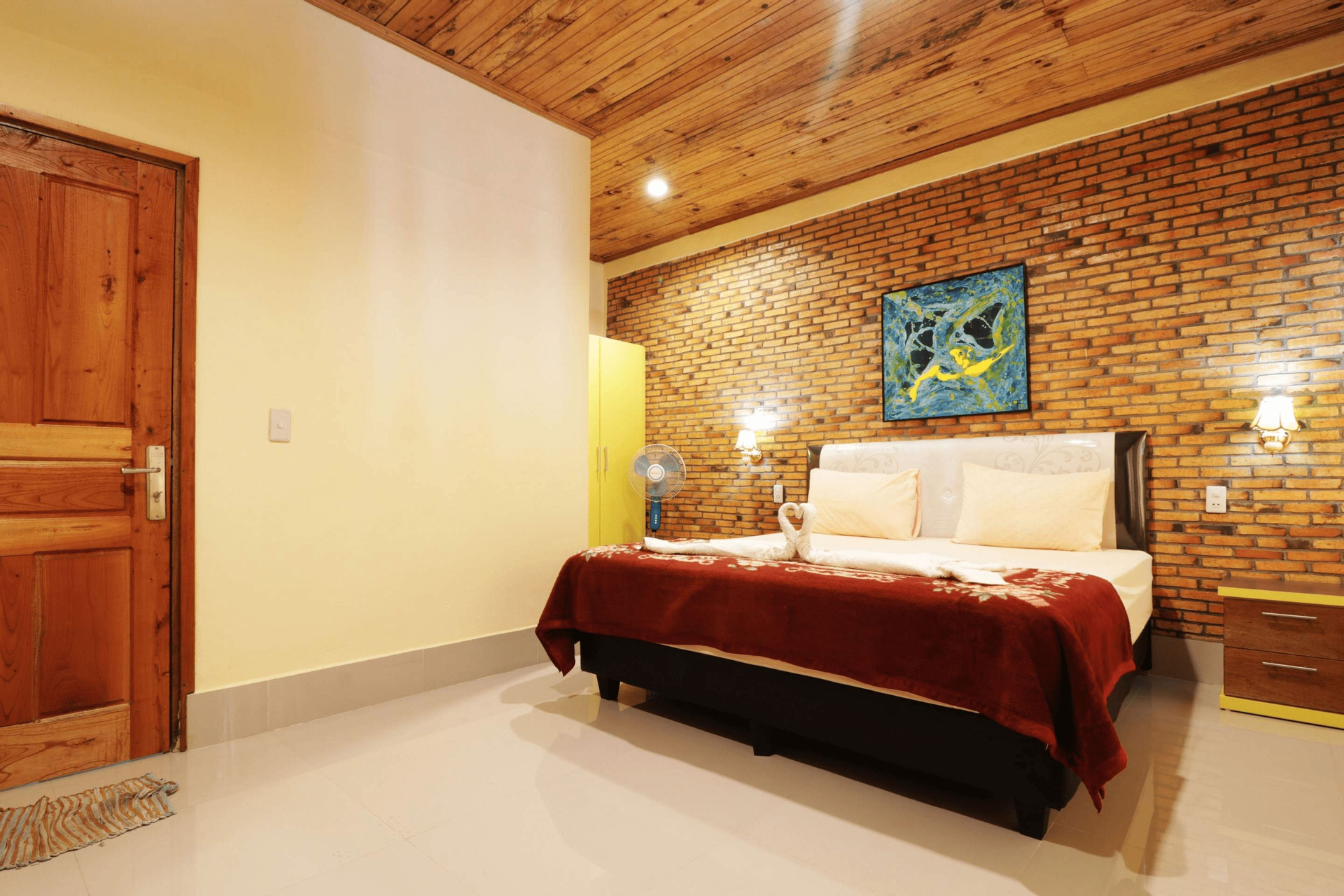 Bedroom 1, Tuk Tuk Timbul Bungalows, Samosir