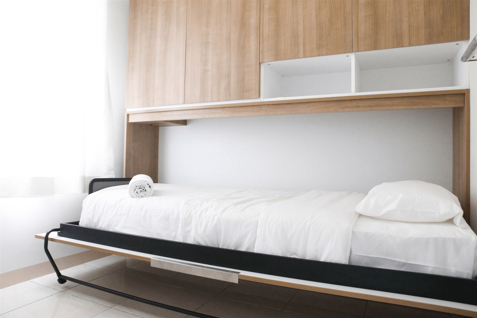 Bedroom 2, Modern Design 2BR The Springlake Summarecon Apartment By Travelio, Bekasi