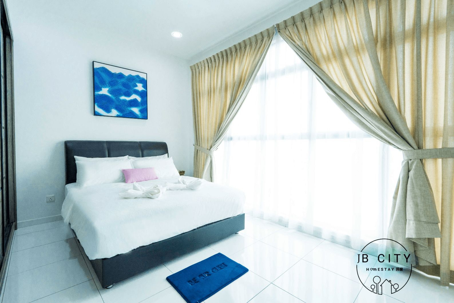 Bedroom 3, Sky Loft Bukit Indah @ JB City Homestay, Johor Bahru