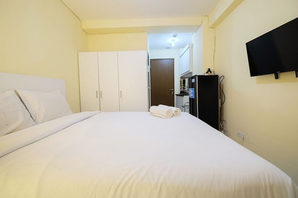 Bedroom 4, Studio Room at Tifolia Apartment near Kelapa Gading By Travelio, Jakarta Timur