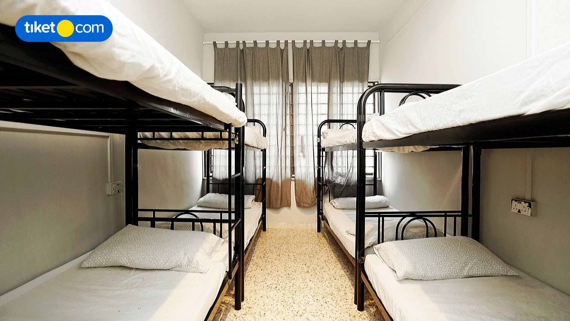 Bedroom 3, Urban Hostel, Singapura