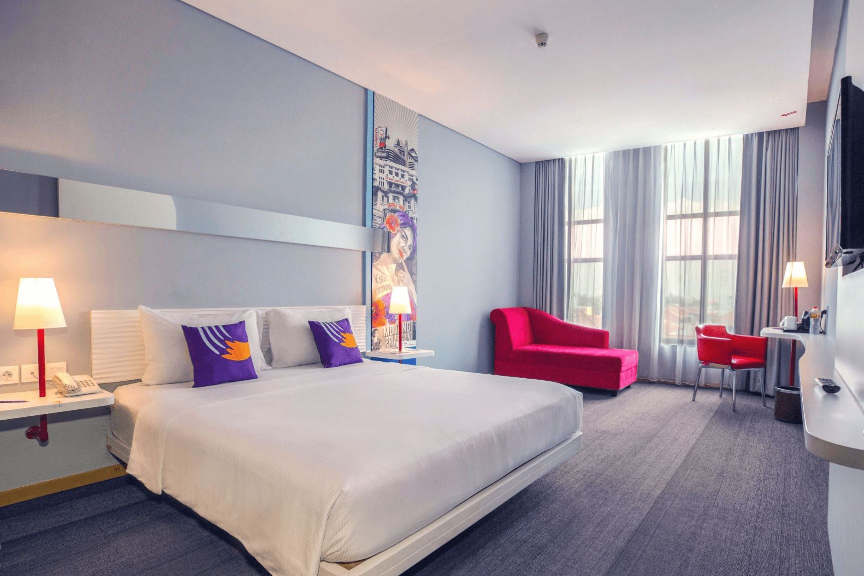 Bedroom 5, FOX Lite Hotel Metro Indah - Bandung, Bandung
