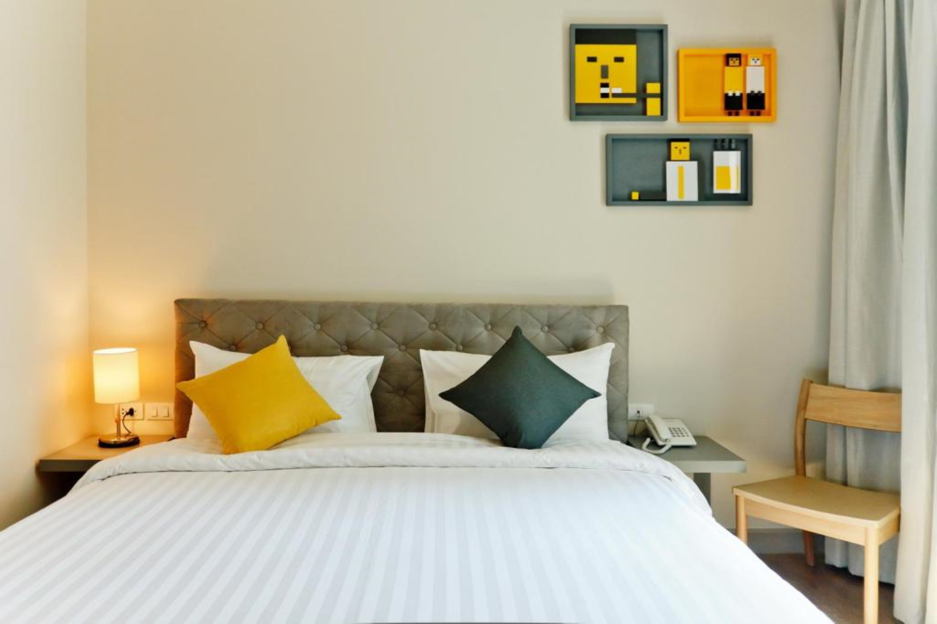 Bedroom 3, Lemontea Hotel Bangkok, Ratchathewi