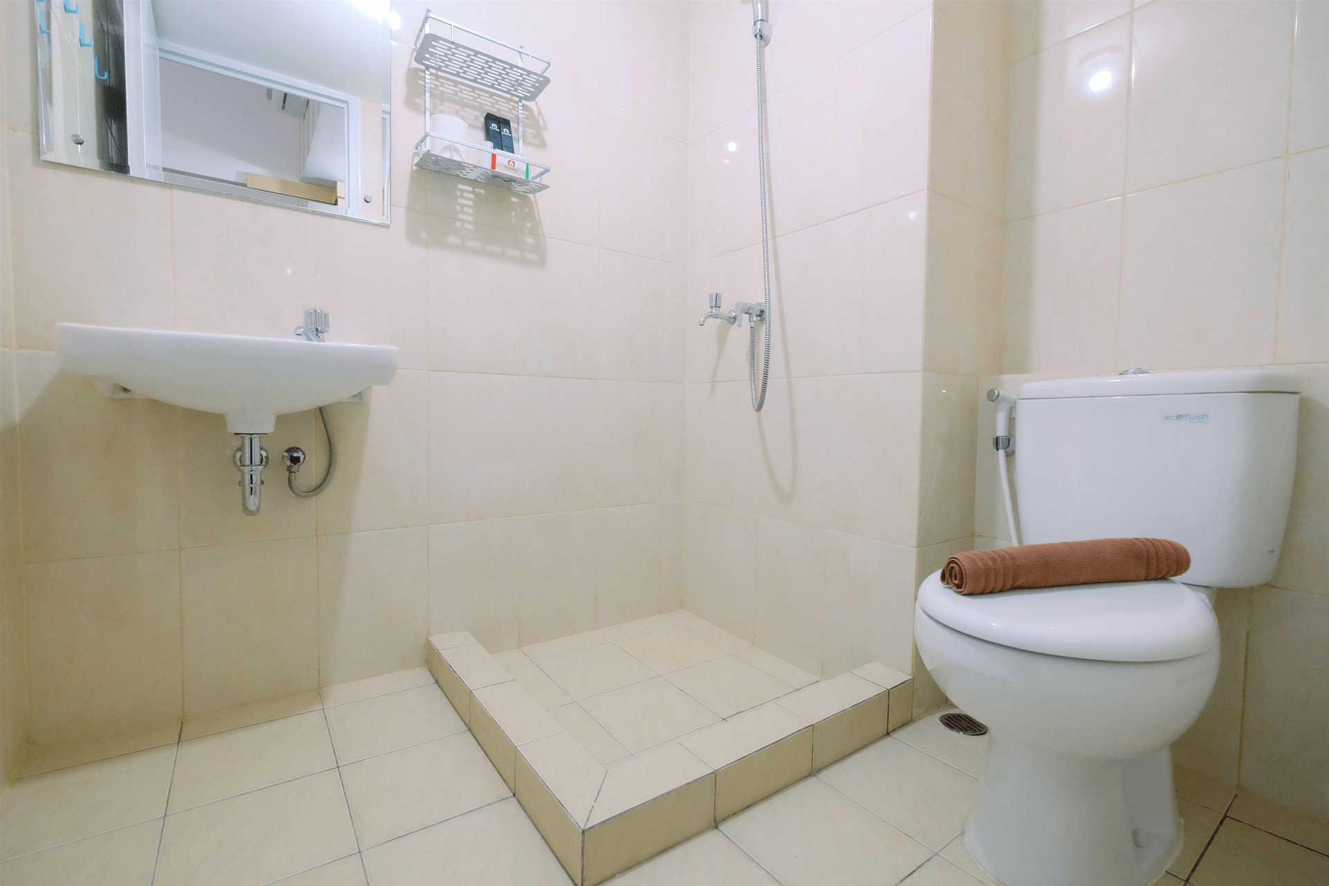 Bedroom 3, Comfy Studio Apartment at Springlake Summarecon Bekasi By Travelio, Bekasi