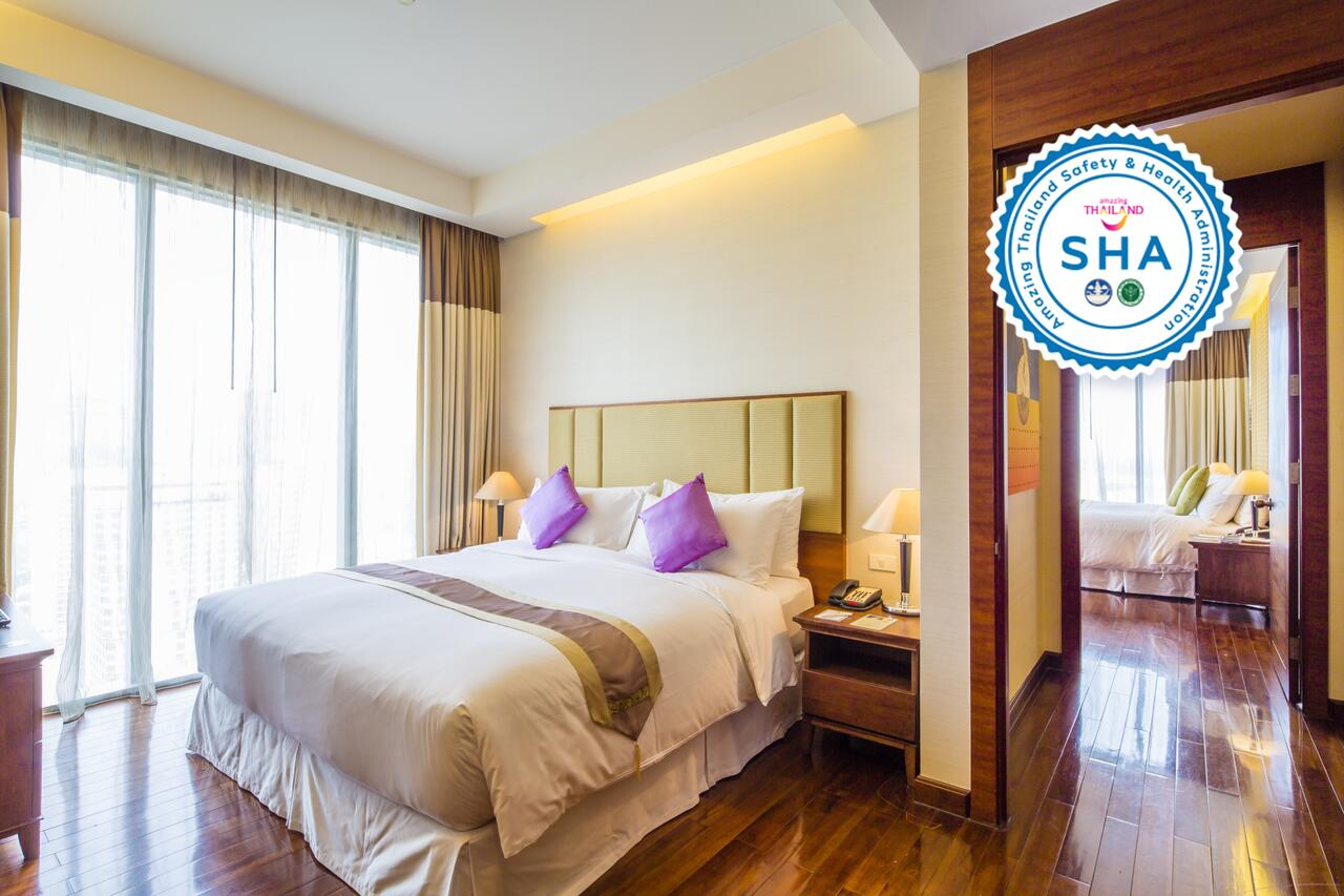 Bedroom 3, Column Bangkok Hotel, Khlong Toey