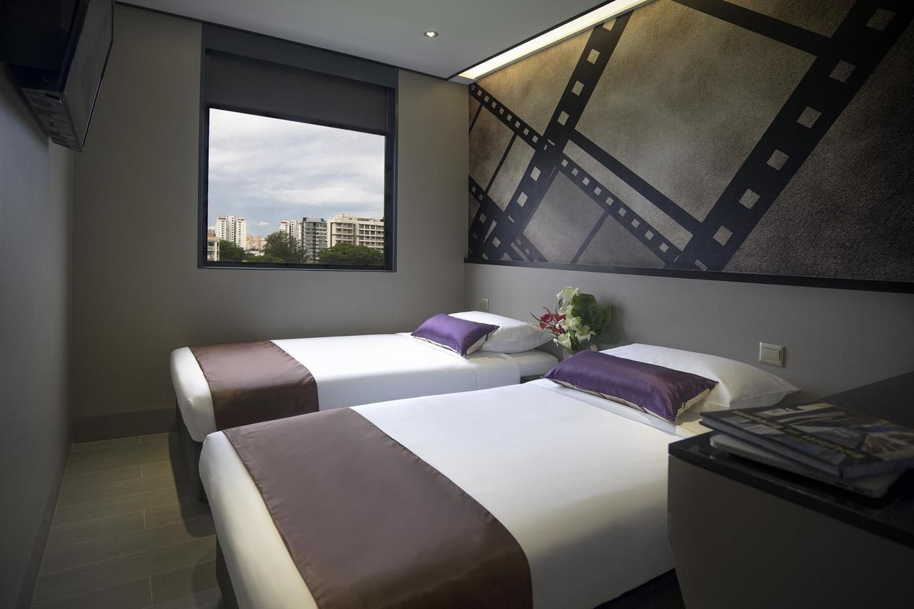 Bedroom 4, Hotel 81 Premier Hollywood (SG Clean Certified), Singapura