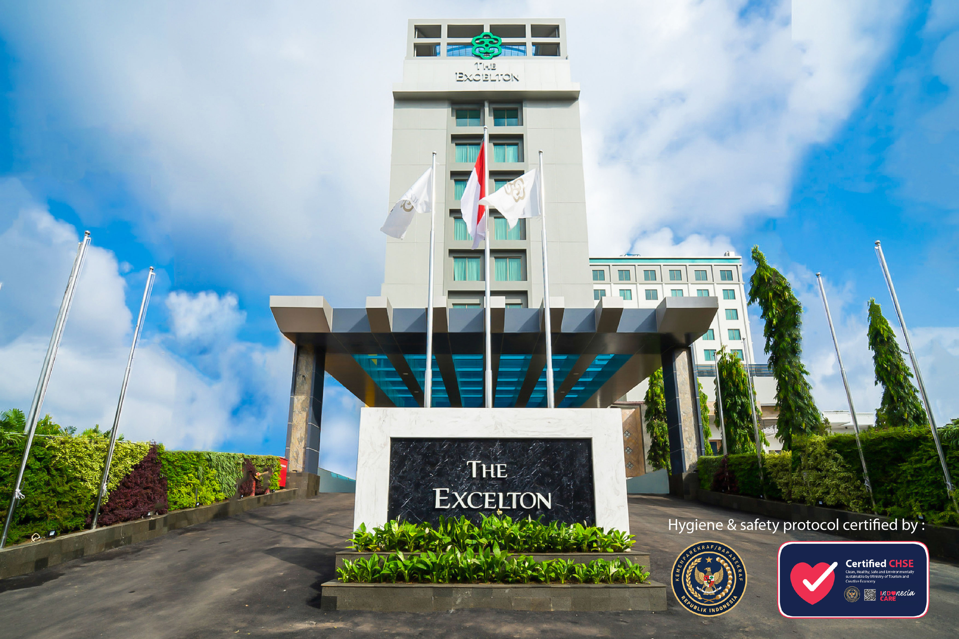 Exterior & Views 1, The Excelton Hotel Palembang, Palembang