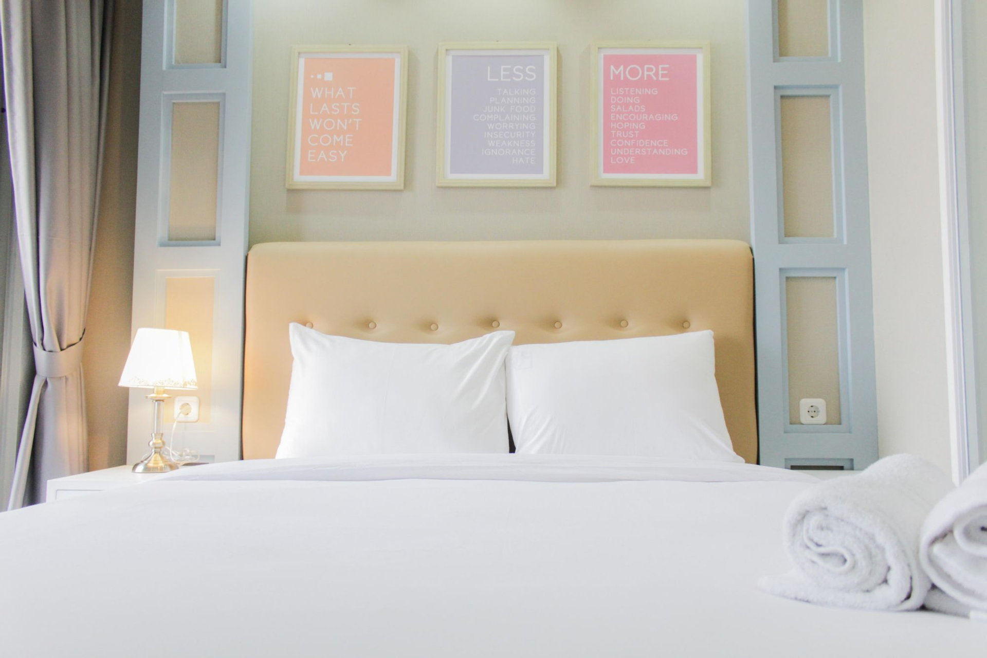 Bedroom 4, Luxury Studio at Gold Coast Apartment By Travelio, North Jakarta