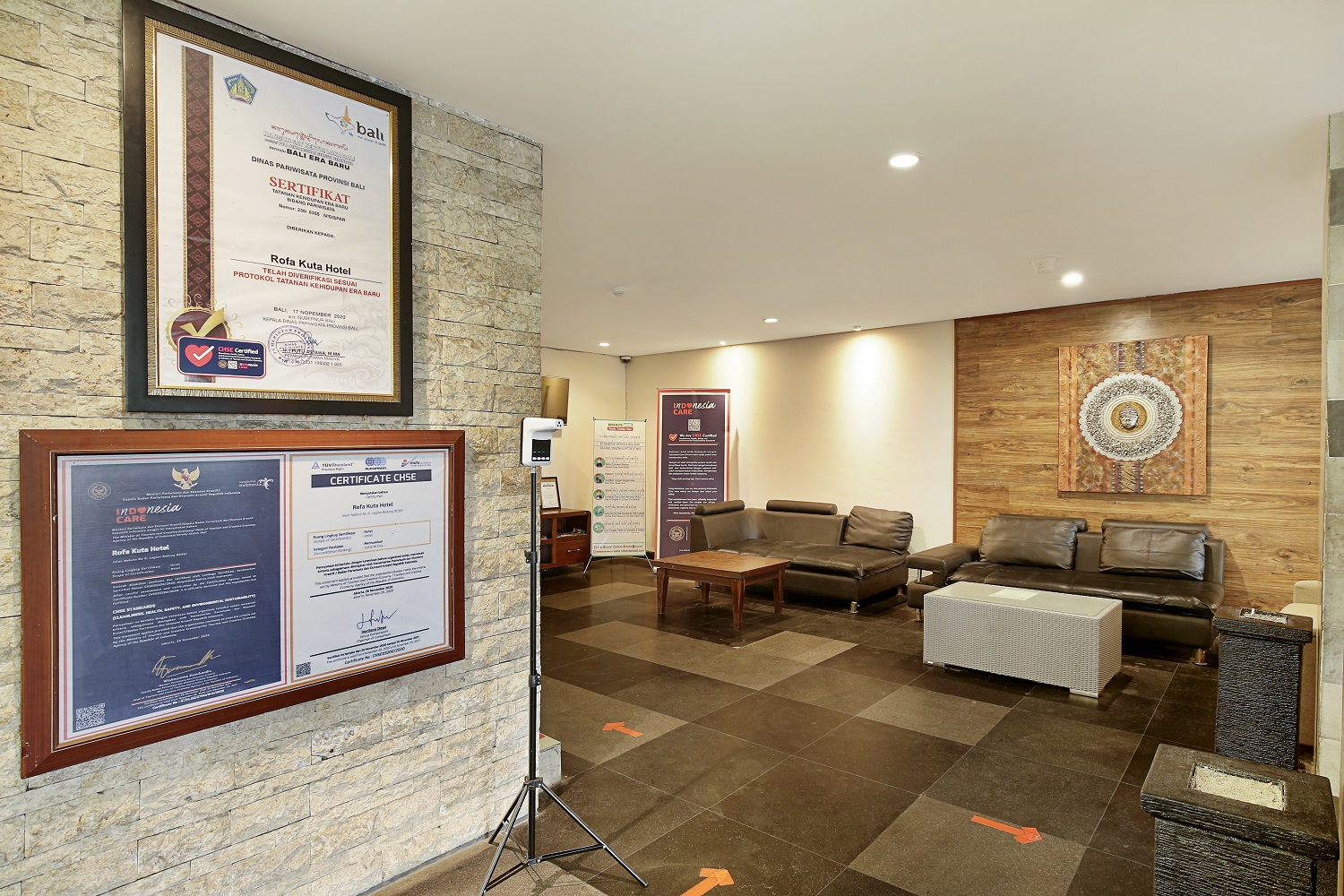 Public Area 3, Rofa Kuta Hotel, Badung