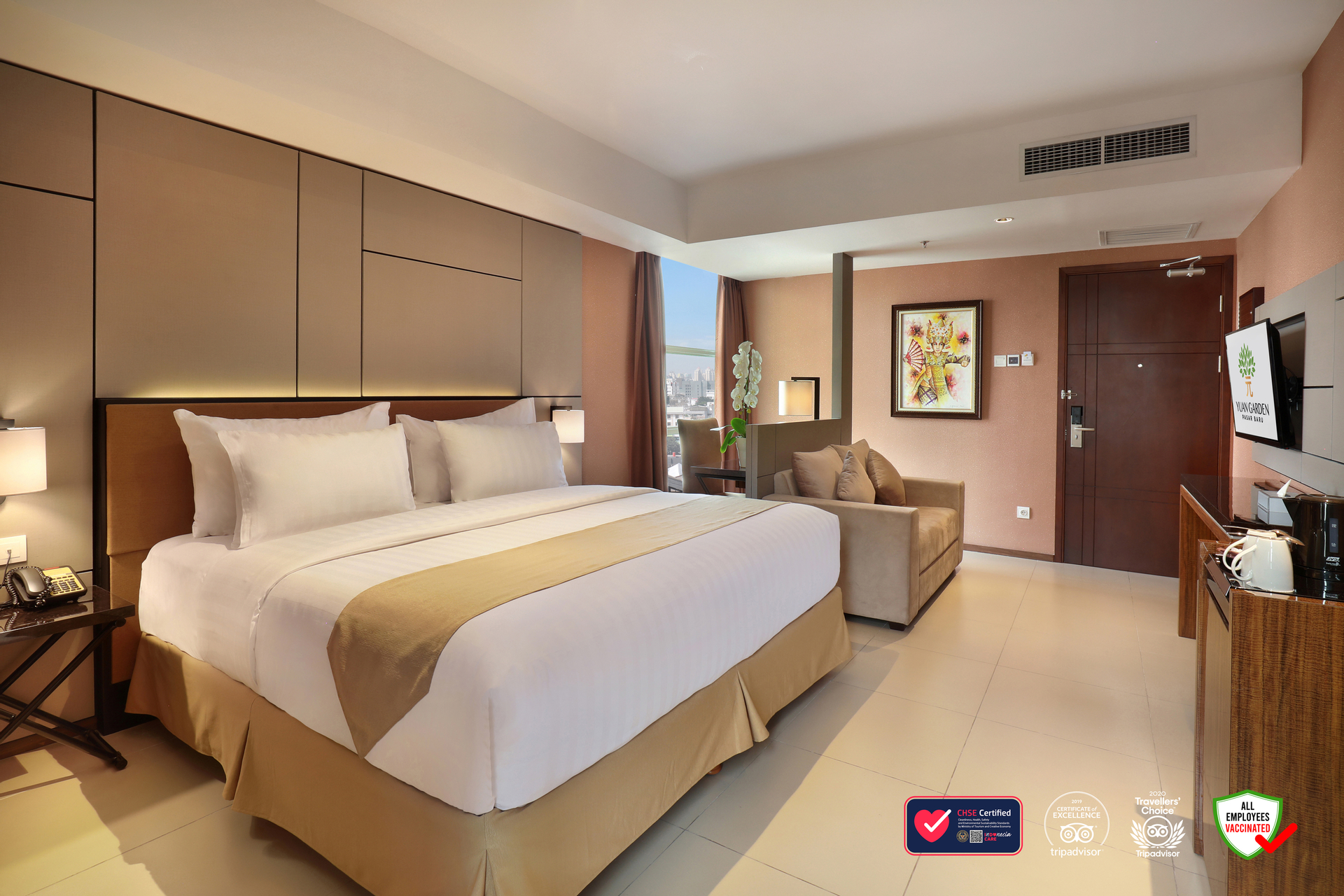 Kamar Eksekutif Double - Pemandangan Kota