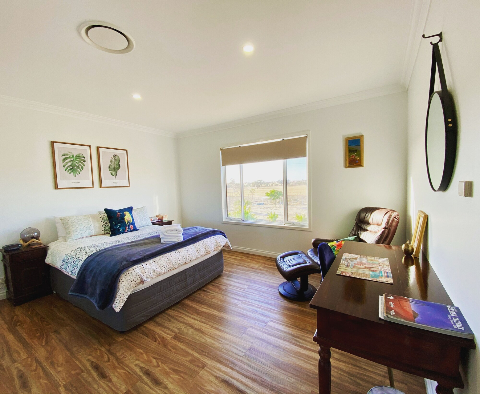 Bedroom 4, The Mains Guest House 2 Bedroom Farm Stay, Corrigin