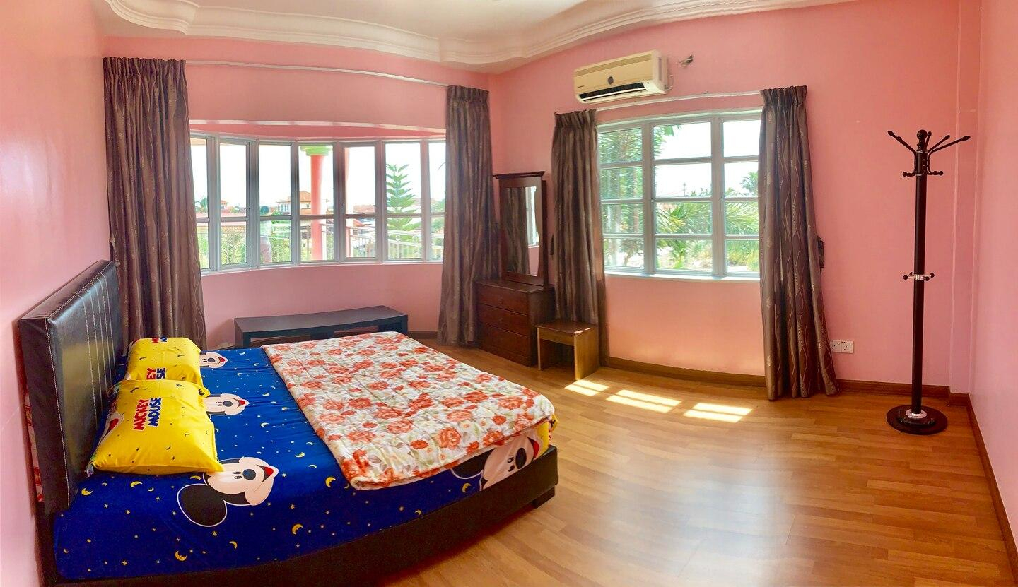 Bedroom 2, Sekinchan Summer Resort, Sabak Bernam