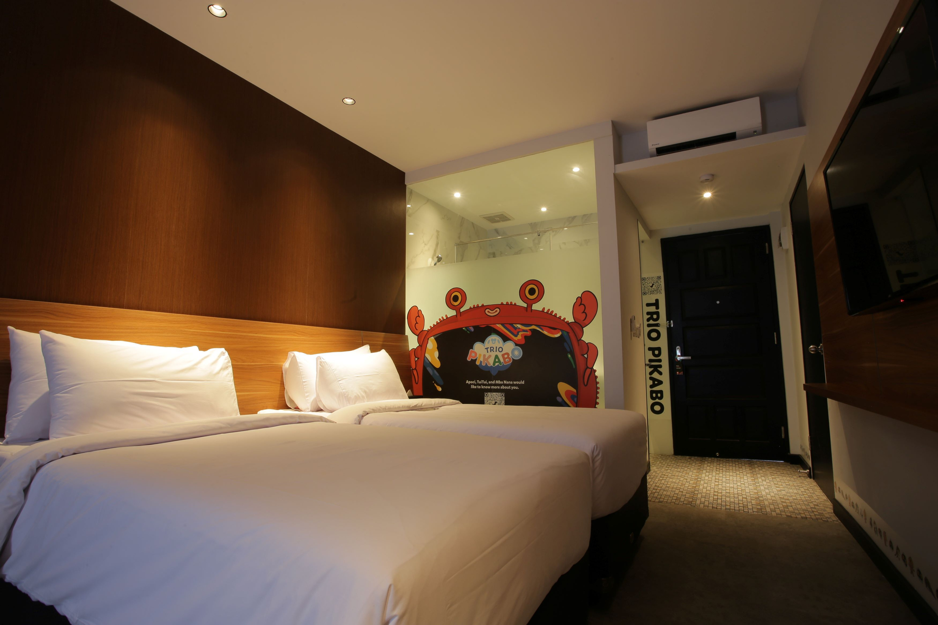 Bedroom 5, Creative RestArt Hotel (CARTEL) By Damn I love Indonesia, Bandung