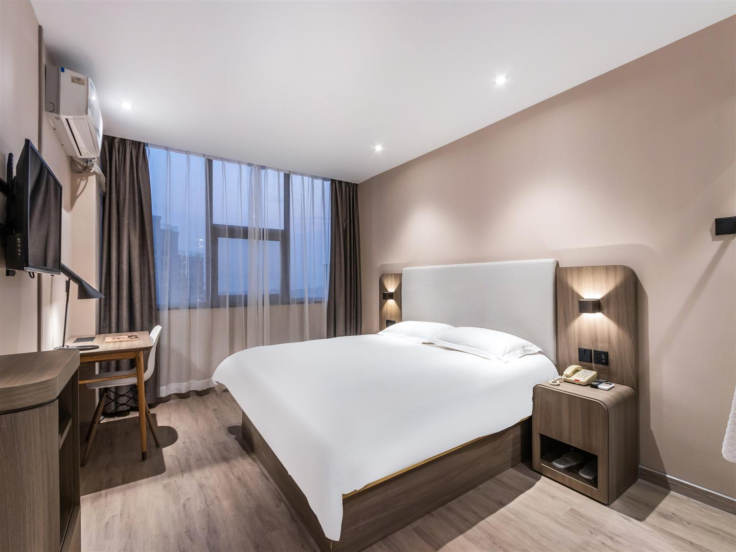 Bedroom, Hanting Hotel Hangzhou Wulinmen, Huzhou