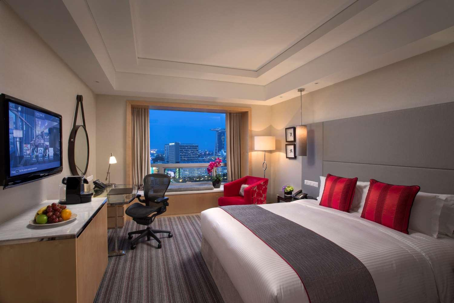 Bedroom 3, Carlton Hotel Singapore - SG Clean Certified, Singapura