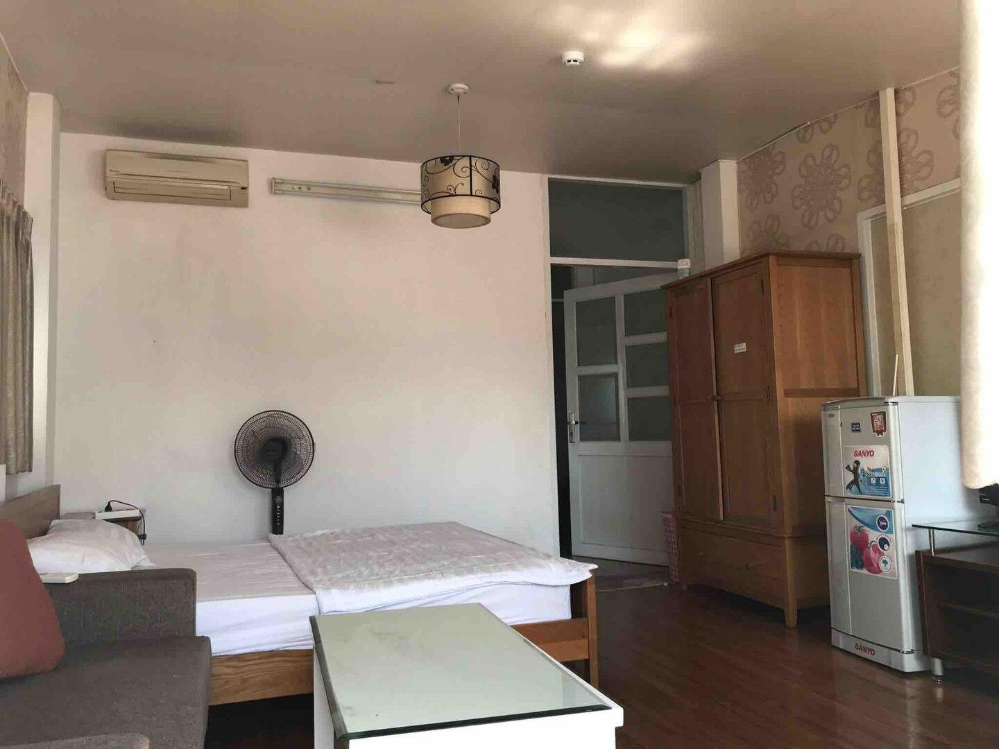 Bedroom 2, Serviced apartment with balcony, Quận 1