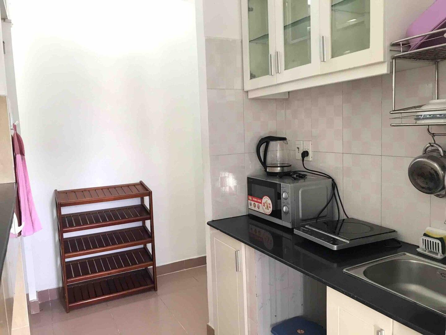 Dining Room 3, Serviced apartment with balcony, Quận 1